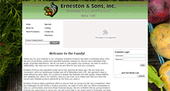 Desktop Screenshot of ernestonproducewpb.com